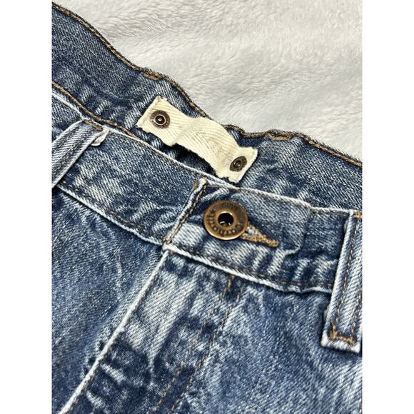 Carhartt Grunge Workwear Skater Baggy Blue Jeans 34x32 VTG Y2K Thrashed B189DKV - Picture 3 of 16